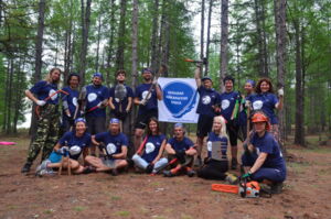 Teilnehmer vom GBT-Sommerprojekt "Northern Trails" 2017 - Foto: GBT